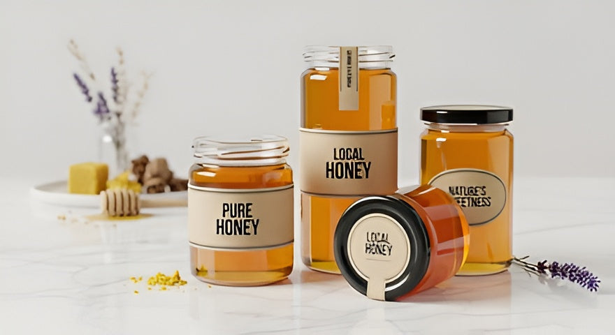 100% ORGANIC RAW HONEY (PURE & UNPROCESSED) (250g)
