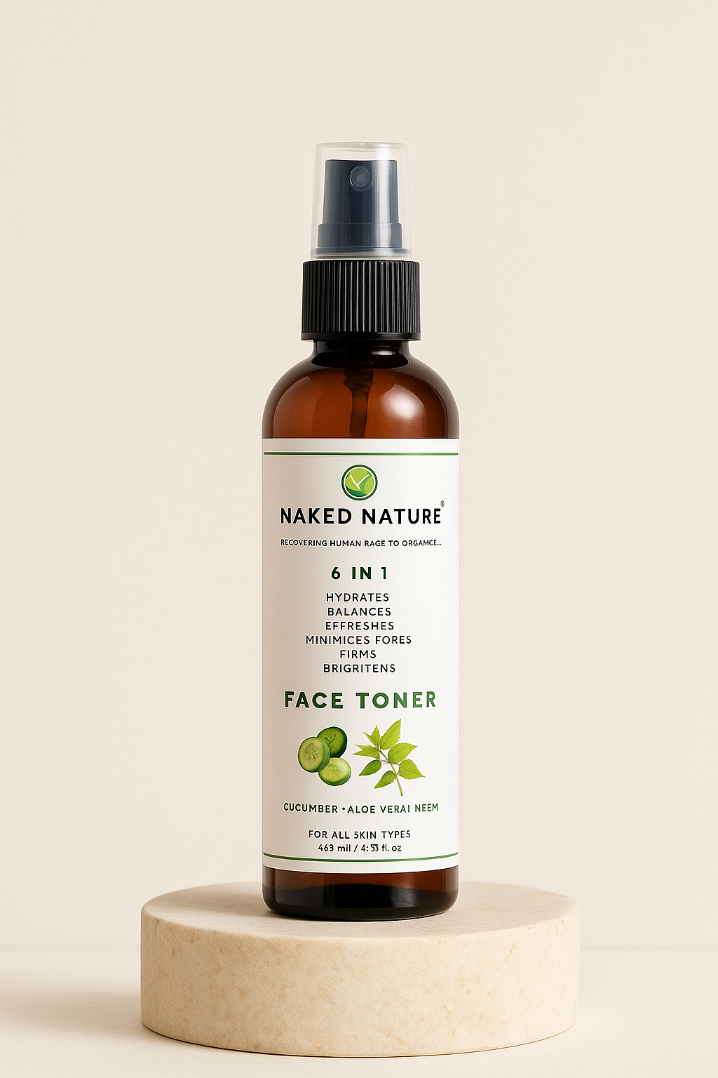 6 in 1 Herbal Face Toner (102ml)