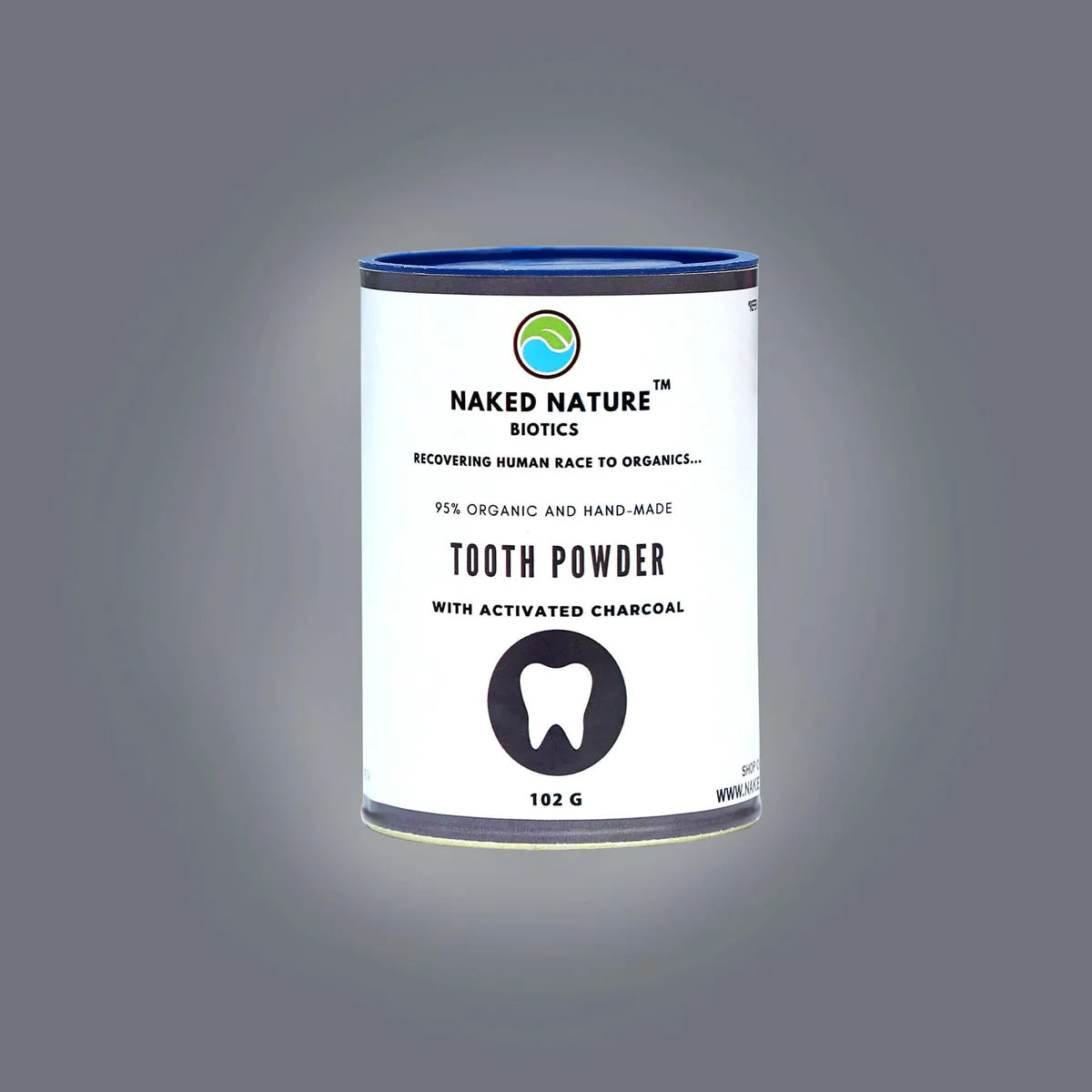 Charcoal And Ash Tooth Powder (102g) - Removes Yellow Stain and Gives Clear White Teeth