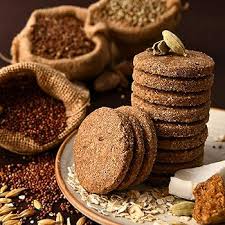 🍪 100% Organic Pure Cow Ghee Ragi Biscuits (125g)