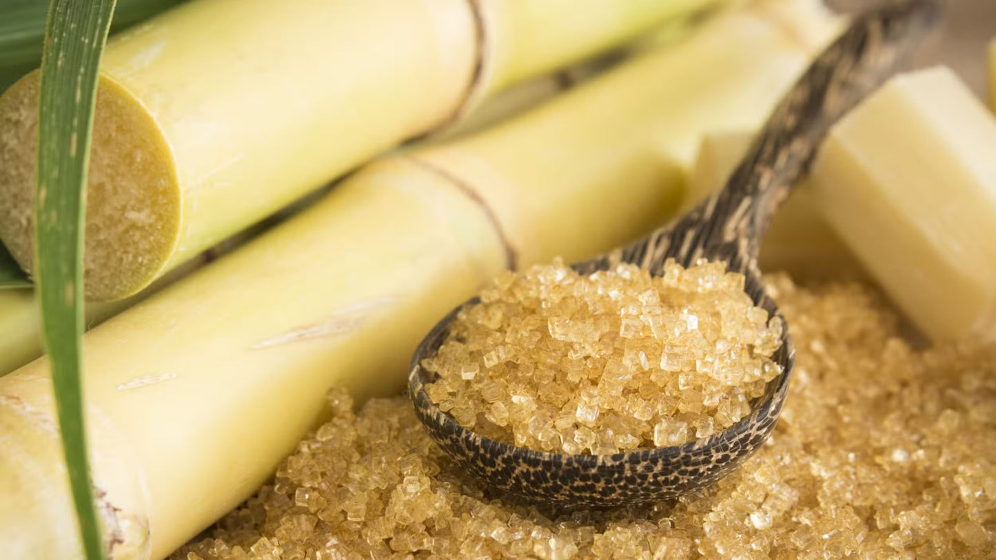 100% Organic Natural Brown Cane Sugar with Rich Molasses (1KG)