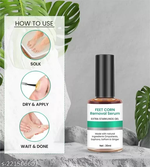 Feet Corn Removal Serum 30 ML (Pack of 1)