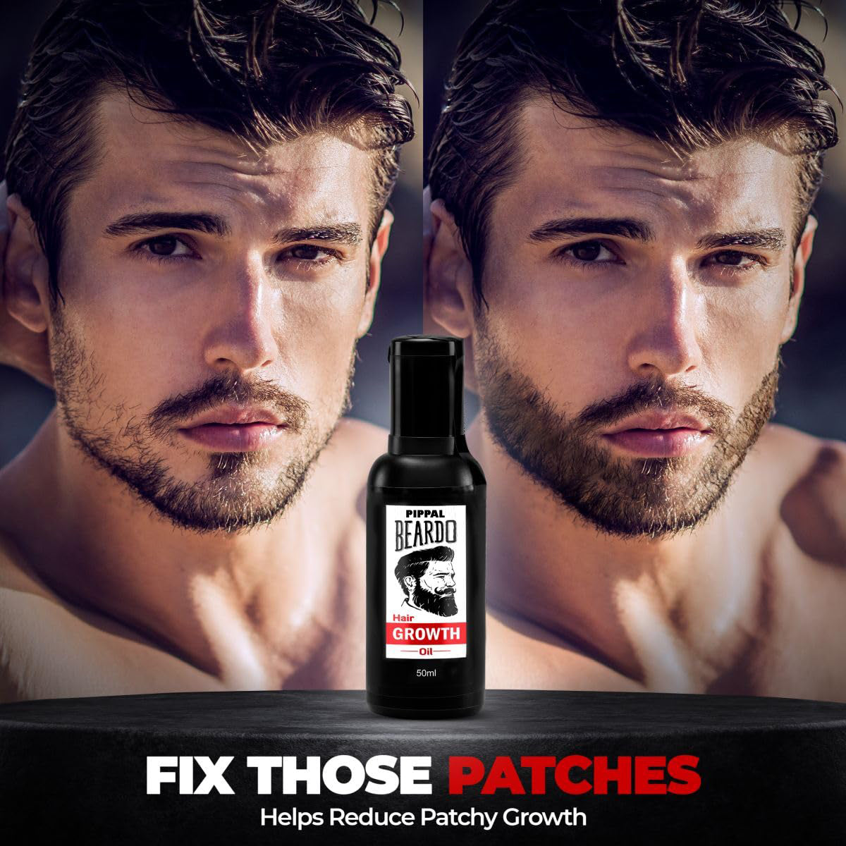 Beardo Beard And Hair Growth Oil 1X50ml Faster Beard Growth