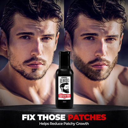 Beard & Hair Growth Oil for Stronger & Fuller Beard Hair 2X50ml