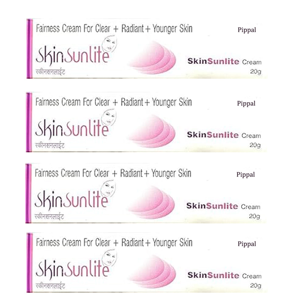 Skin Sunlite Cream Fairness for Clear 20G (Pack of 4)