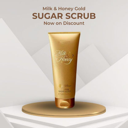 Oriflame Milk & Honey Gold Smoothing Sugar Scrub 200g (Pack of 1)