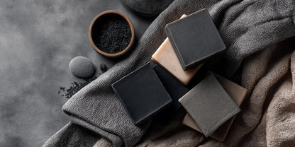 🖤 100% Organic Pure Charcoal Soap (Activated Charcoal Herbal Soap) (85g)