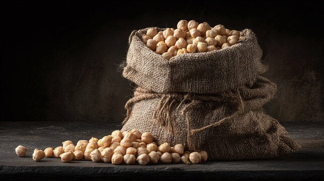 🌾 100% ORGANIC PREMIUM KABULI CHANA (CHICKPEAS) (1kg)