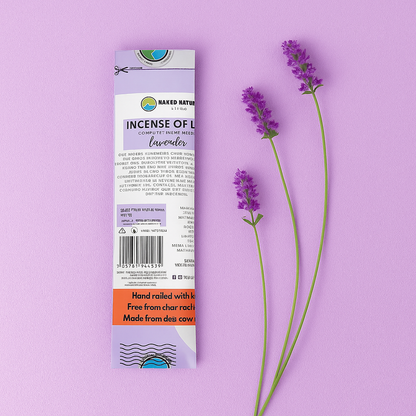 Lavender Agarbatthi (Hand-Rolled) 55-60 sticks