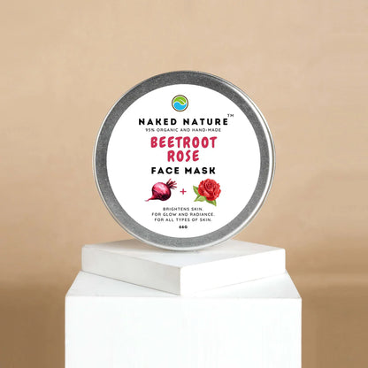 Beetroot + Rose Face Mask - Gives Clear and Pink Skin Texture.