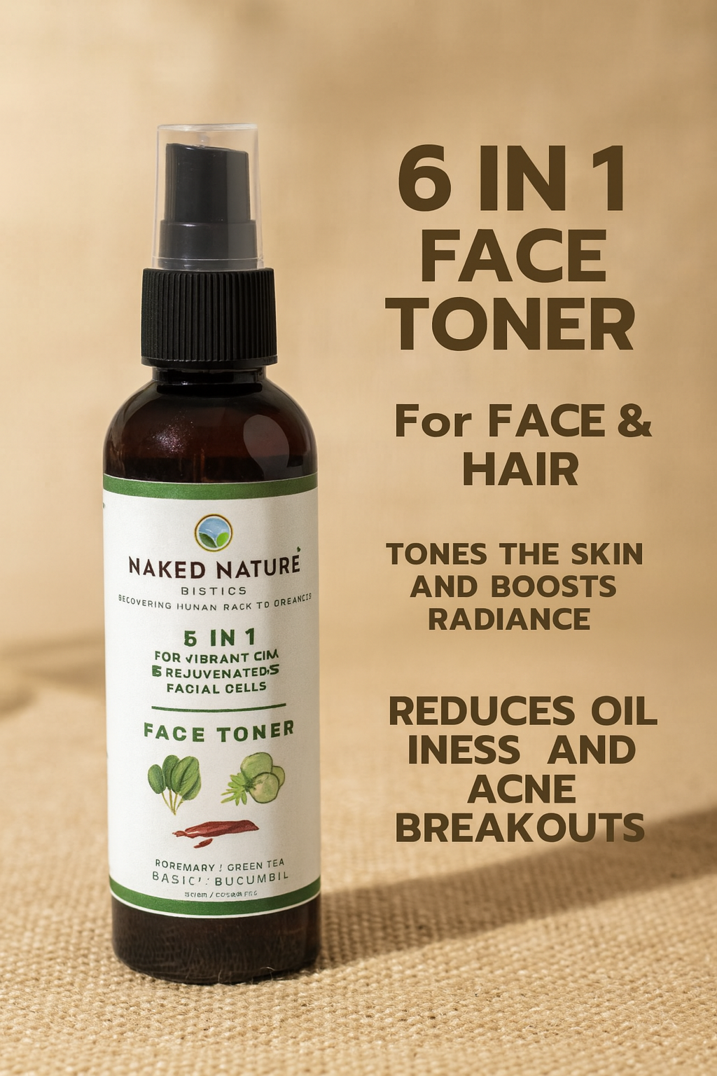 6 in 1 Herbal Face Toner (102ml)