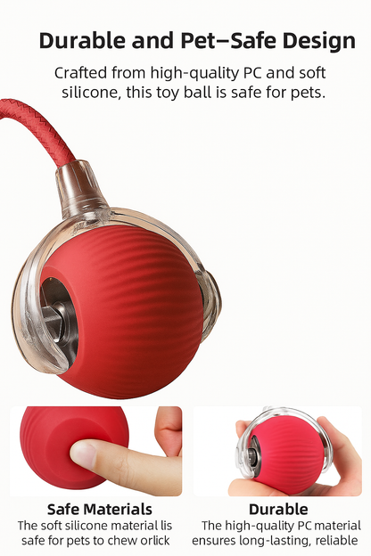 🐾 Smart Interactive Pet Toy Ball – Durable, Rechargeable & Pet-Safe Design🐶