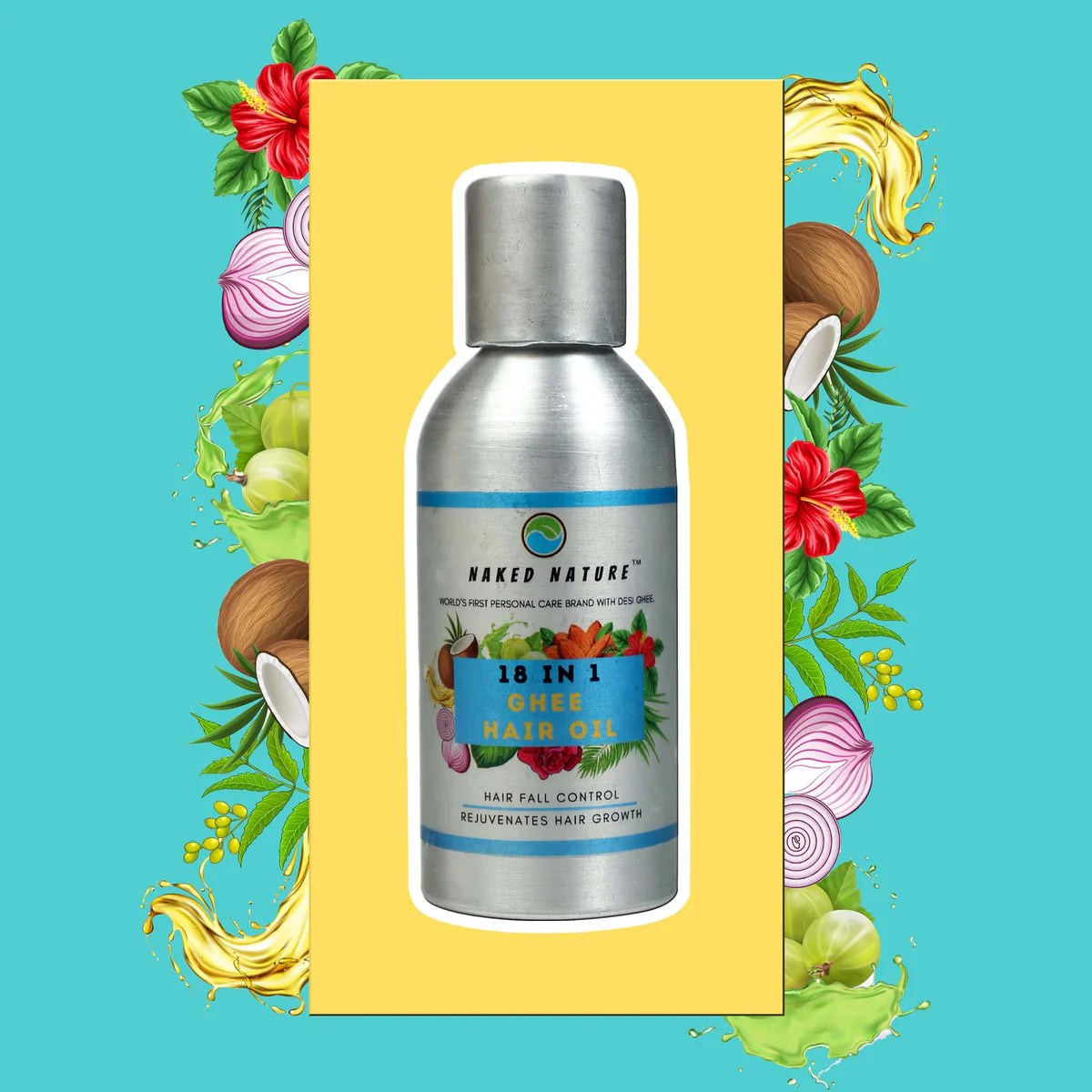 18 in 1 Ghee Hair Oil (100ml)