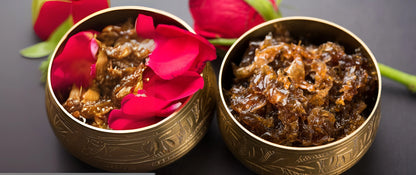 100% ORGANIC CHAITRI GULAB GULKAND (AYURVEDIC ROSE PRESERVE) (500G)