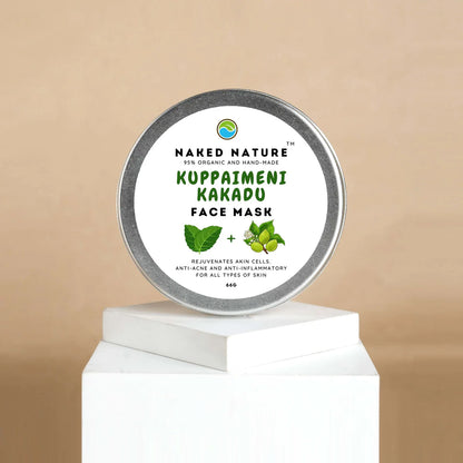 Kuppaimeni + kakadu Face Mask - Rich In Vitamin-C, Rejuvenates Skin Cells, Anti-Acne and Anti-Inflammation.
