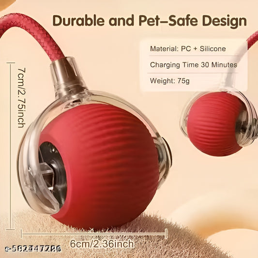 🐾 Smart Interactive Pet Toy Ball – Durable, Rechargeable & Pet-Safe Design🐶