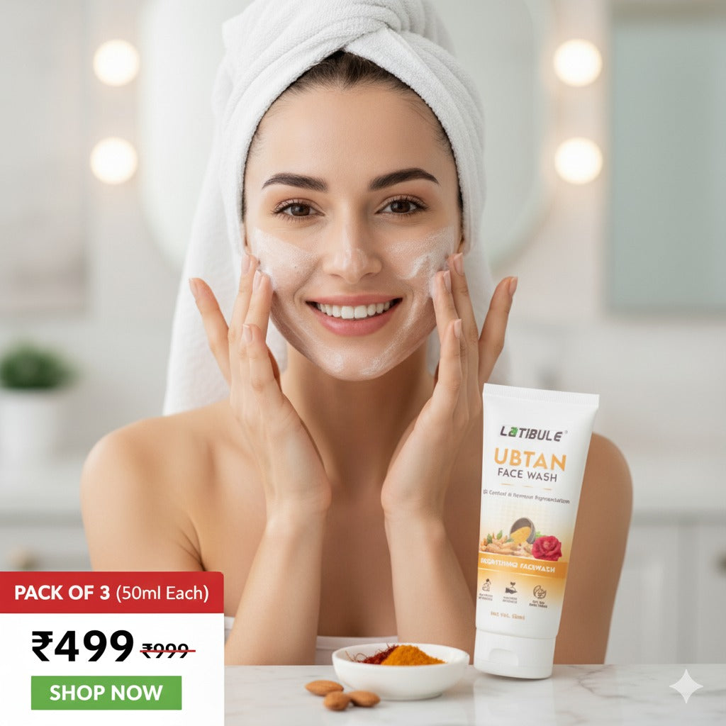Latibule Ubtan Face Wash – Pack 0f 3