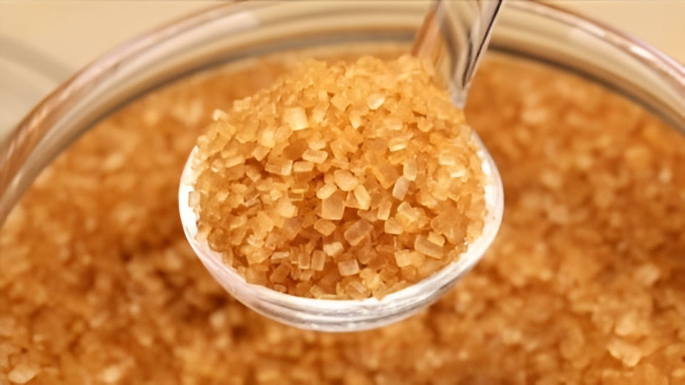 100% Organic Natural Brown Cane Sugar with Rich Molasses (1KG)