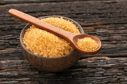 100% Organic Natural Brown Cane Sugar with Rich Molasses (1KG)
