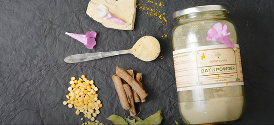 🌸 100% Organic Herbal Bath Powder for Women (Natural Ubtan) (125g)