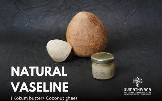 🧴 100% Organic Natural Vaseline (Kokum & Coconut Based) (25g)