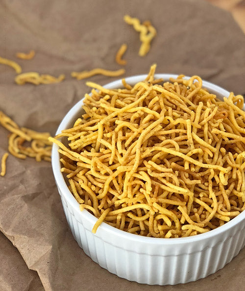 🌶️ 100% Organic Palm Oil-Free Bhujia Sev (Traditional Namkeen) (1kg)