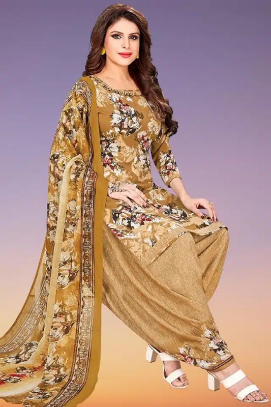 Crepe Printed Dress for Women