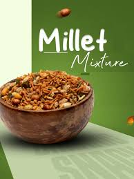 🌾 100% Organic Multi Millet Mixture (Healthy Traditional Namkeen) (1kg)