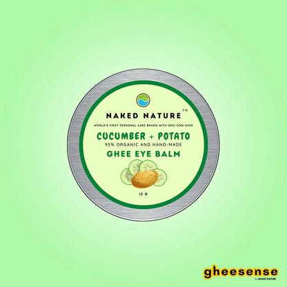 Ghee Eye Balm (Potato, Cucumber) (12G)