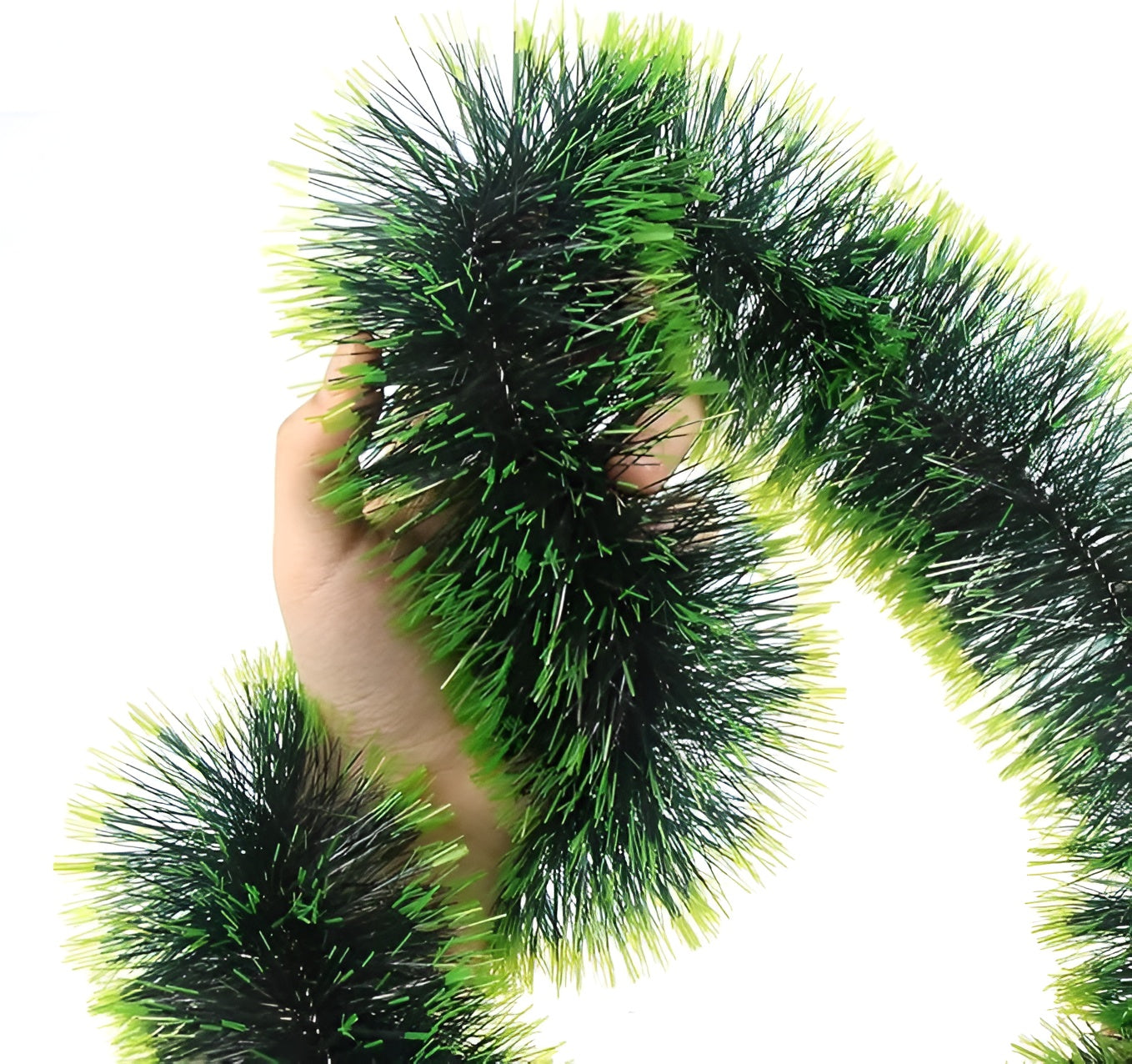 ✨ Premium Green Decorative Garland – Perfect for All Festive Decorations! 🎄🌟