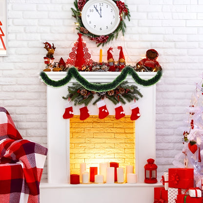 ✨ Premium Green Decorative Garland – Perfect for All Festive Decorations! 🎄🌟