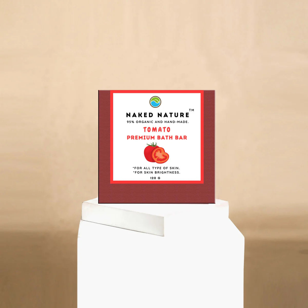 Tomato Soap (125G) - For Clear, Soft Skin and Removes Body Odour
