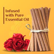 🌿 100% ORGANIC HERBAL DHOOP STICKS – PURE AROMATIC WELLNESS (50g)