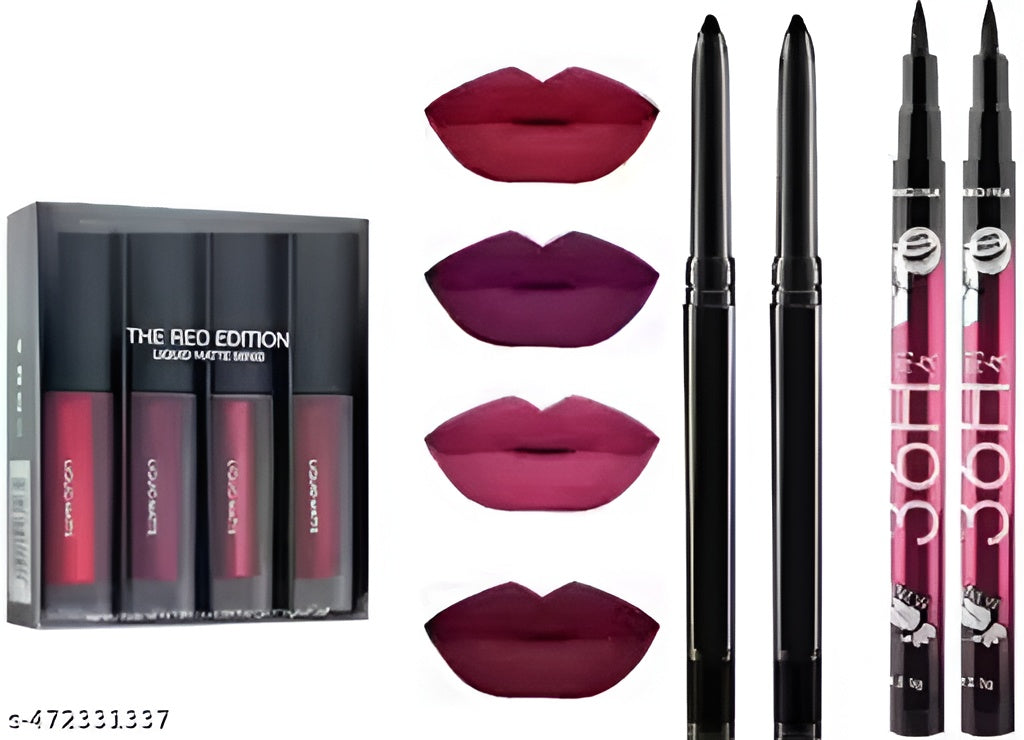 All-in-One Glam Kit  | Hair Straightener + Makeup Essentials Combo