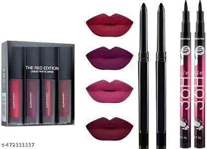 All-in-One Glam Kit  | Hair Straightener + Makeup Essentials Combo