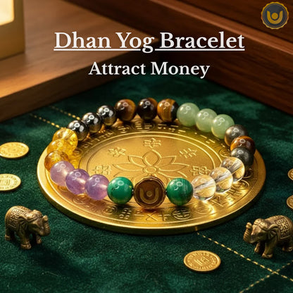 Money Magnet Bracelet (With Original Golden Pyrite)