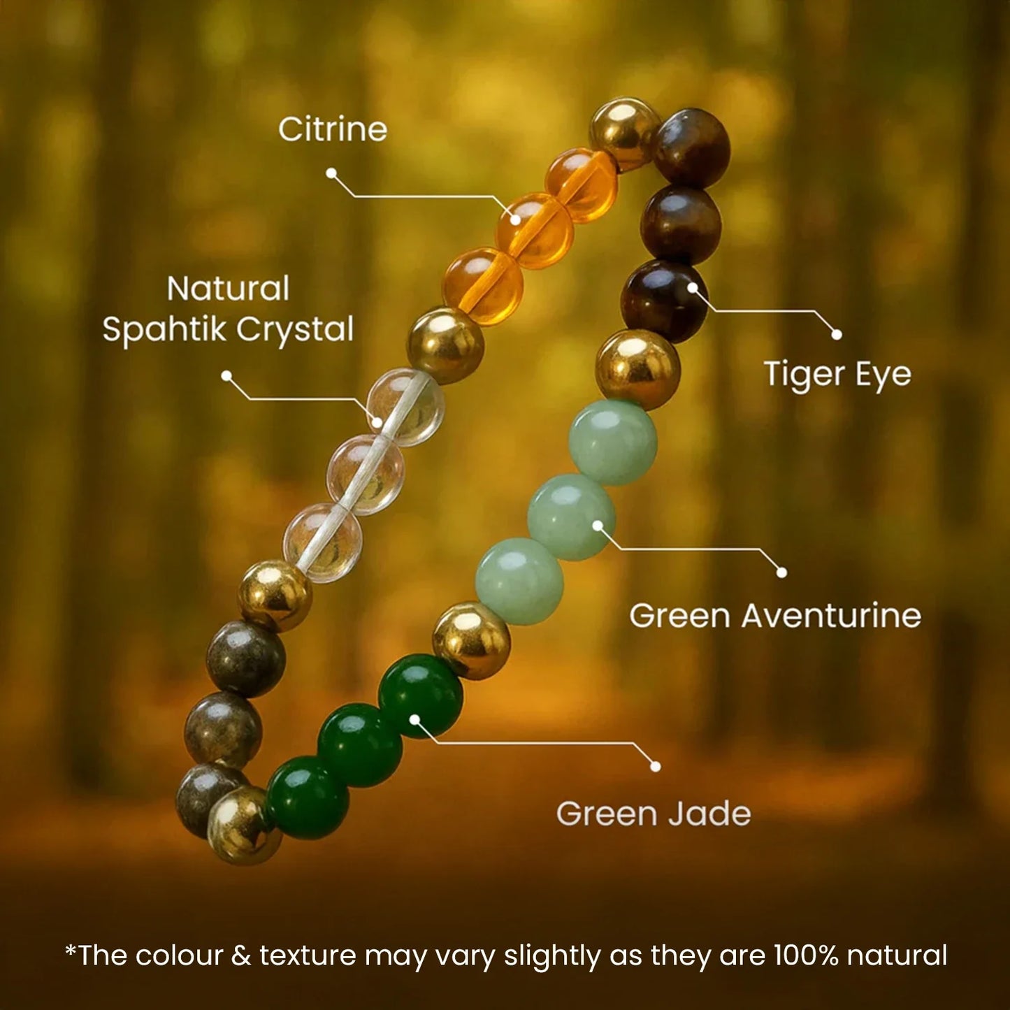 Money Magnet Bracelet (With Original Golden Pyrite)