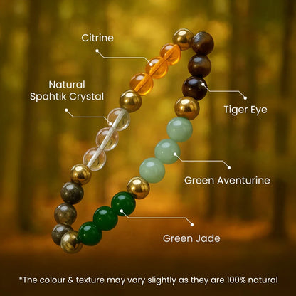 Money Magnet Bracelet (With Original Golden Pyrite)