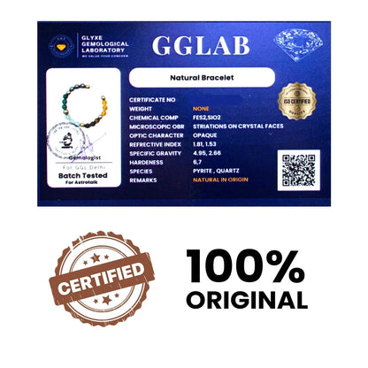 Money Magnet Bracelet (With Original Golden Pyrite)