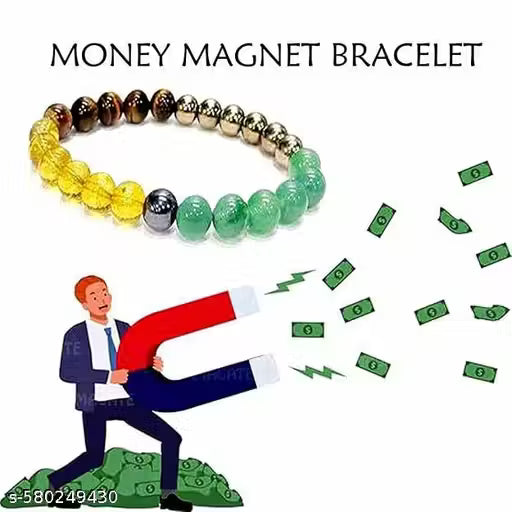 Money Magnet Bracelet (With Original Golden Pyrite)