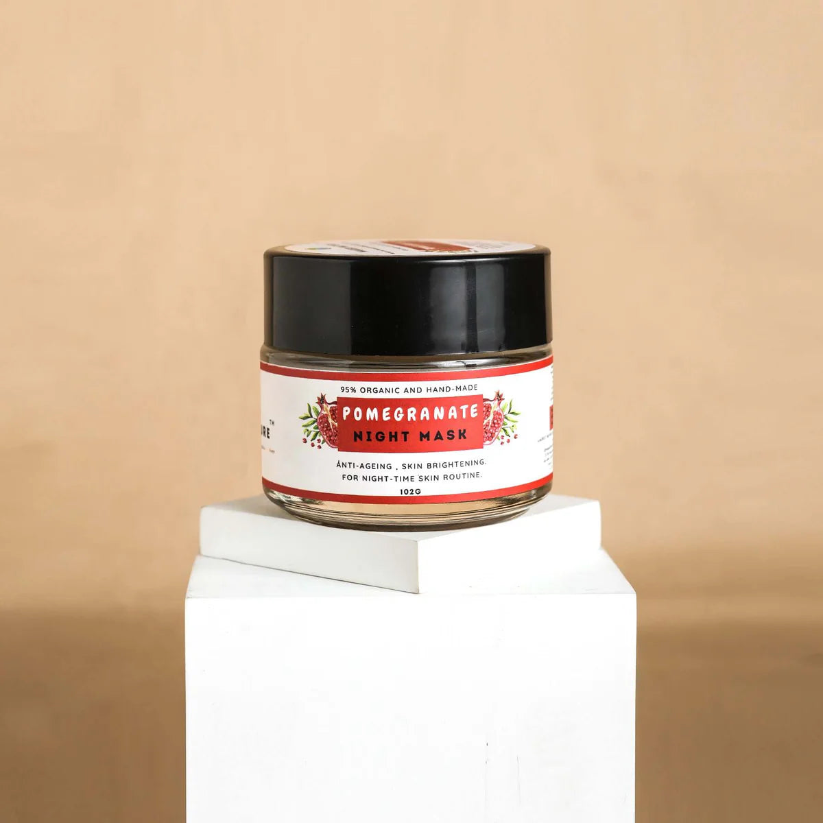 Pomegranate Night Mask (102G) - For Dullness, Anti-Ageing and Skin Brightness.