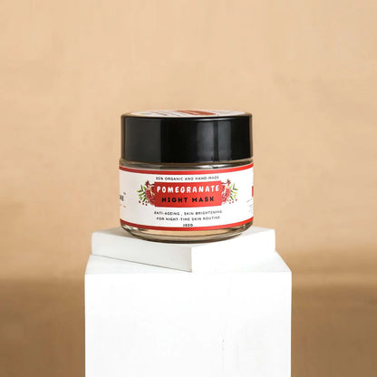 Pomegranate Night Mask (102G) - For Dullness, Anti-Ageing and Skin Brightness.