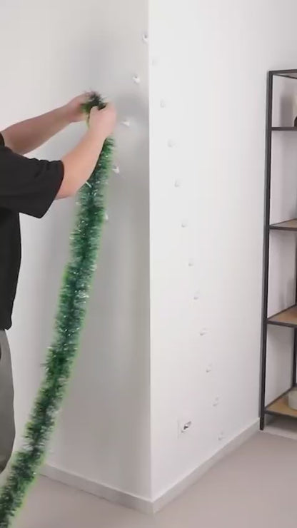 ✨ Premium Green Decorative Garland – Perfect for All Festive Decorations! 🎄🌟