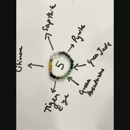 Money Magnet Bracelet (With Original Golden Pyrite)