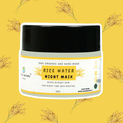 Rice Water Night Mask (102G) - For Clear, Bright and Glossy Skin