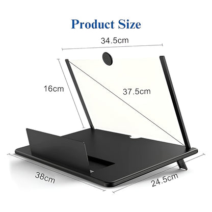 ⭐ 3D HD Mobile Screen Magnifier – Big Screen Experience Anywhere!
