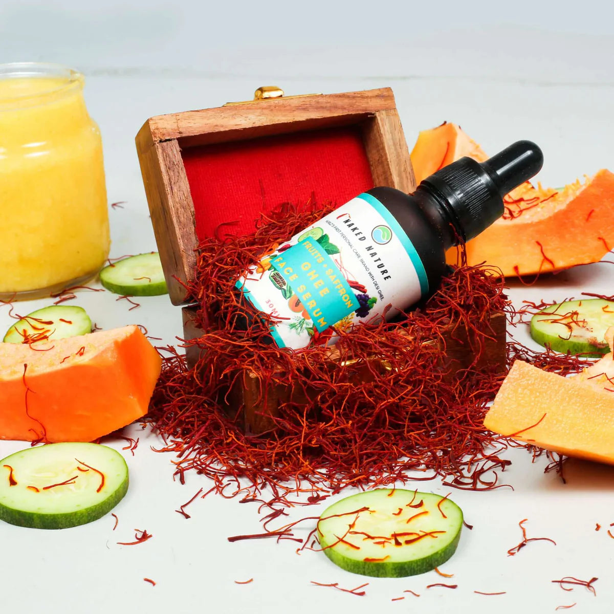 Ghee Face Serum (Fruits + Saffron) 30ml
