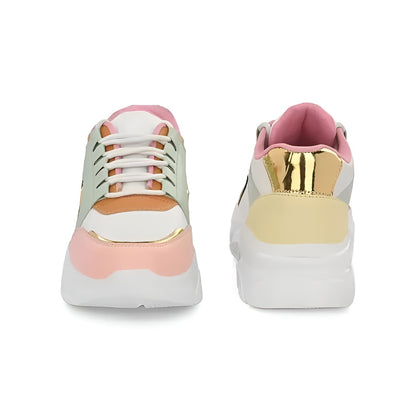 Shoes for Girls Stylish Latest Flat Heels, Daily Use, Gym Workout, Sports Sneakers Women shooes.