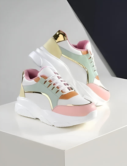 Shoes for Girls Stylish Latest Flat Heels, Daily Use, Gym Workout, Sports Sneakers Women shooes.