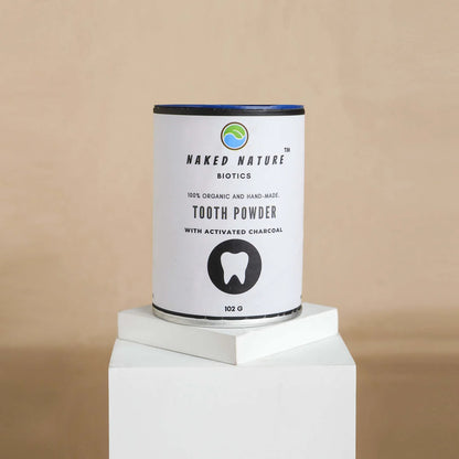 Charcoal And Ash Tooth Powder (102g) - Removes Yellow Stain and Gives Clear White Teeth